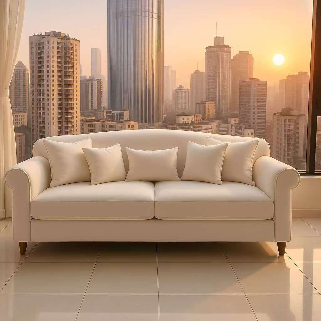 Family Apartment, City View | Living area | 98-inch LED TV with digital channels