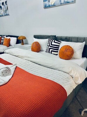 1 Schlafzimmer, Bügeleisen/Bügelbrett, kostenloses WLAN, Bettwäsche