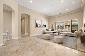 Interior - Desert Luxe Oasis: Private Pool and 4+ BR in Gated South La Quinta! (La Quinta)