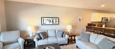 Condo, Multiple Beds, Balcony (Lakeside Sunrise) | Living area