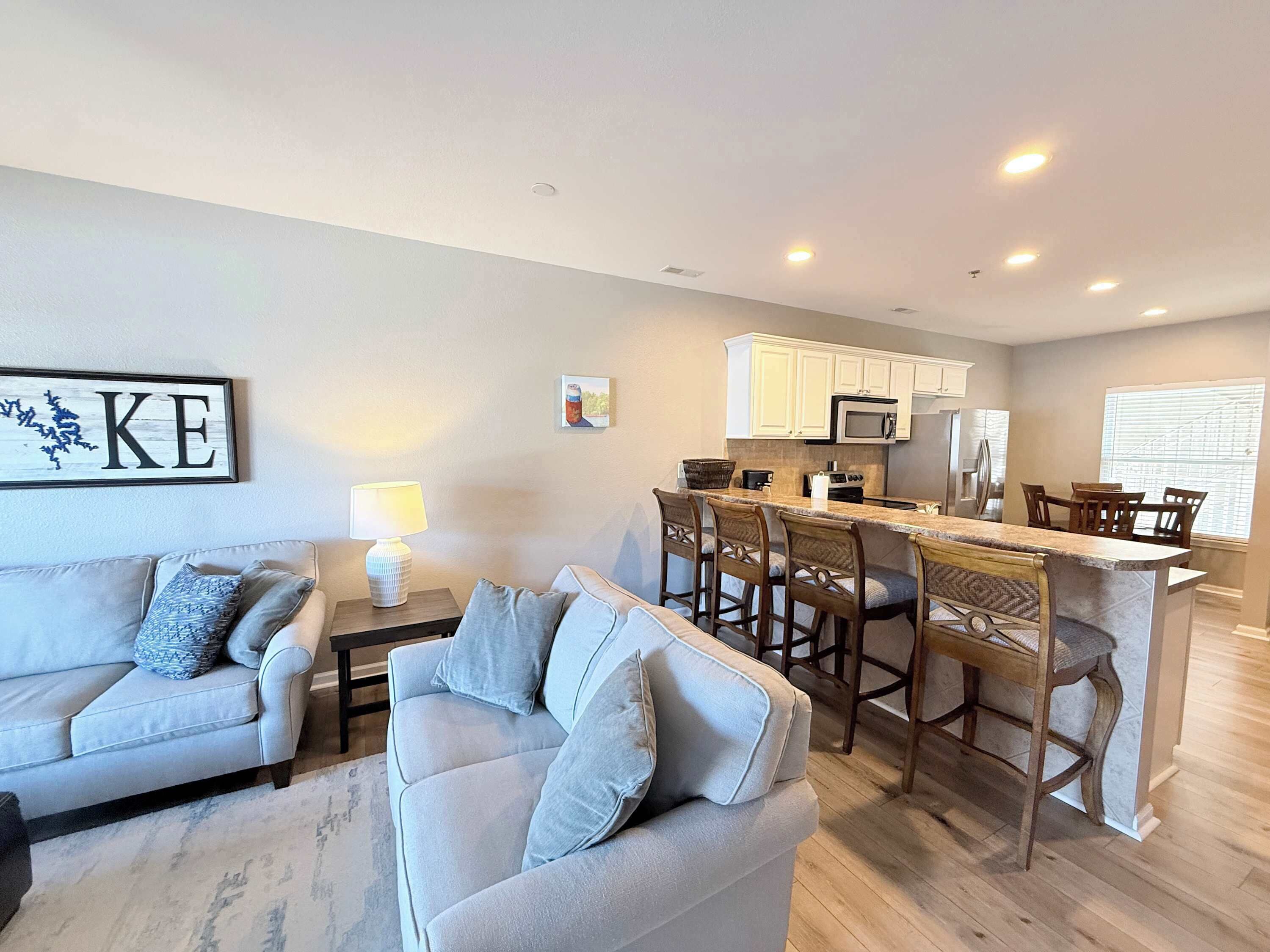 Condo, Multiple Beds, Balcony (Lakeside Sunrise) | Living area