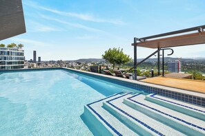 Pool - Modern 2BR Fortitude Valley Apt + Balcony Views (Fortitude Valley)