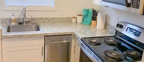 Lave-vaisselle, cafetiĂšre/bouilloire