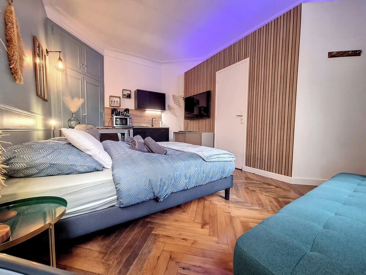 1 bedroom, iron/ironing board, travel cot, WiFi