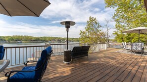 House, Multiple Beds, Hot Tub (Ozark Getaway) | Terrace/patio - Lakefront Home w/ Private Dock, Slip, Kayaks & Paddleboards at the 7mm (Gravois Mills)