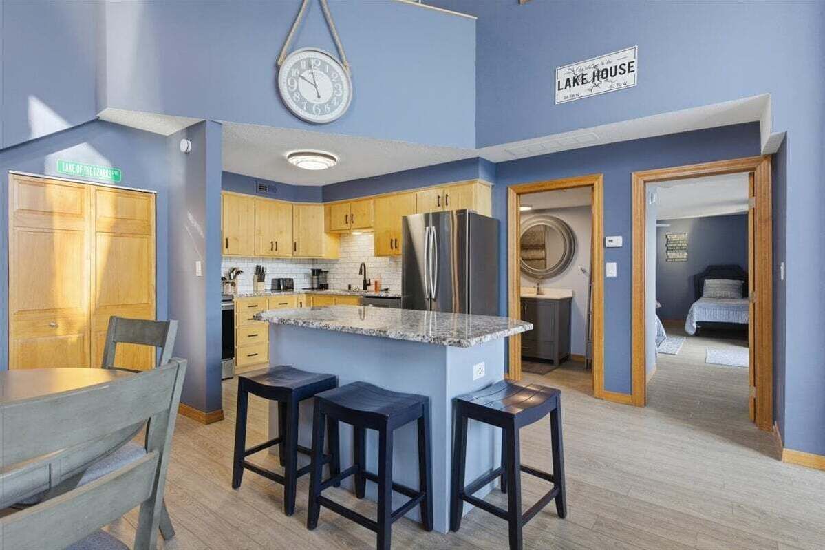 House, Multiple Beds, Patio (Highline Hideaway) | Private kitchen