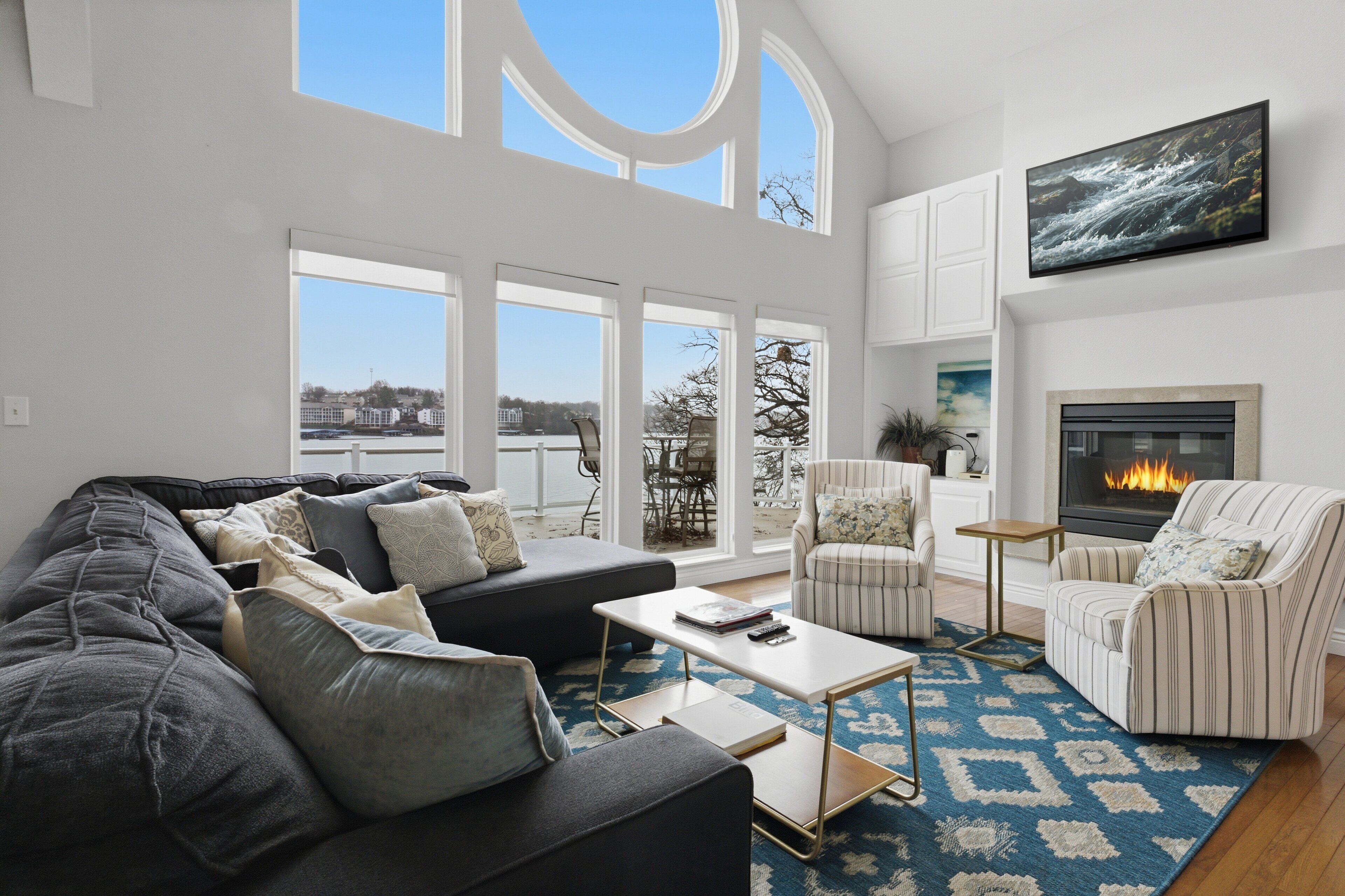 House, Multiple Beds, Patio (Dog Days Den) | Living area