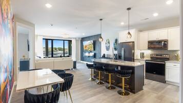 Condo, Multiple Beds, Pool Access, City View (Off the Hook at Topsider) | Private kitchen