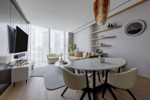 Interior - Iconic Opus Living : Walk to Dubai Mall, Burj Khalifa, Canal Views

Experiential (Dubai)
