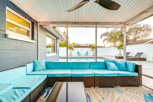 Luxe Retreat with Resort-Style Pool Backyard