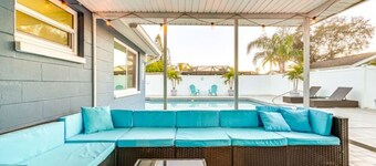 Luxe Retreat with Resort-Style Pool Backyard