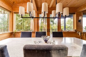 Dining - Luxury Home, Beach, Spa, Views, Natural Setting (Bainbridge Island)