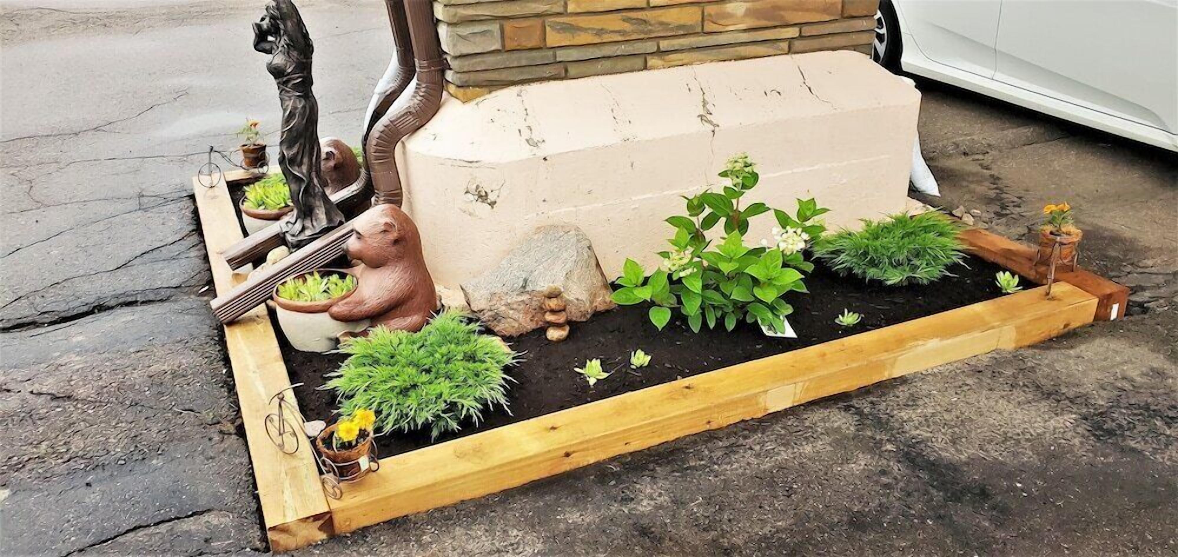 تفاصيل الفندق من الخارج