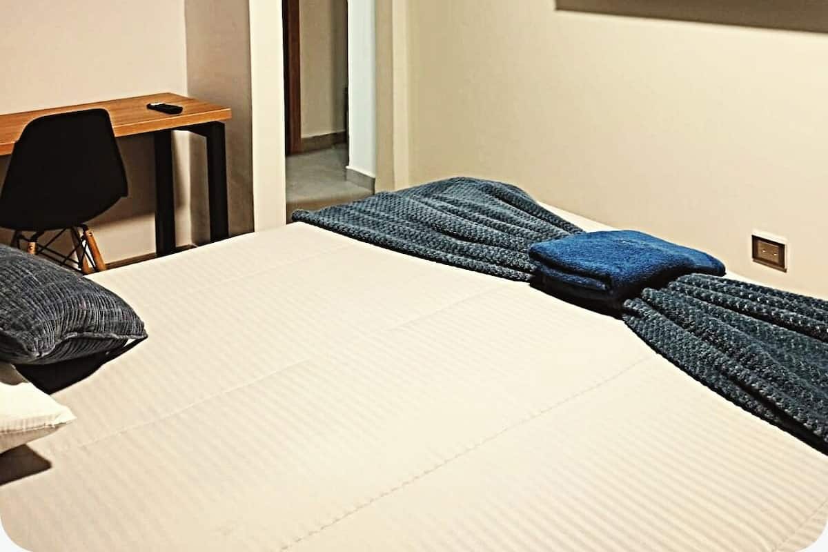 Classic Double Room | Down comforters, desk, free WiFi, bed sheets