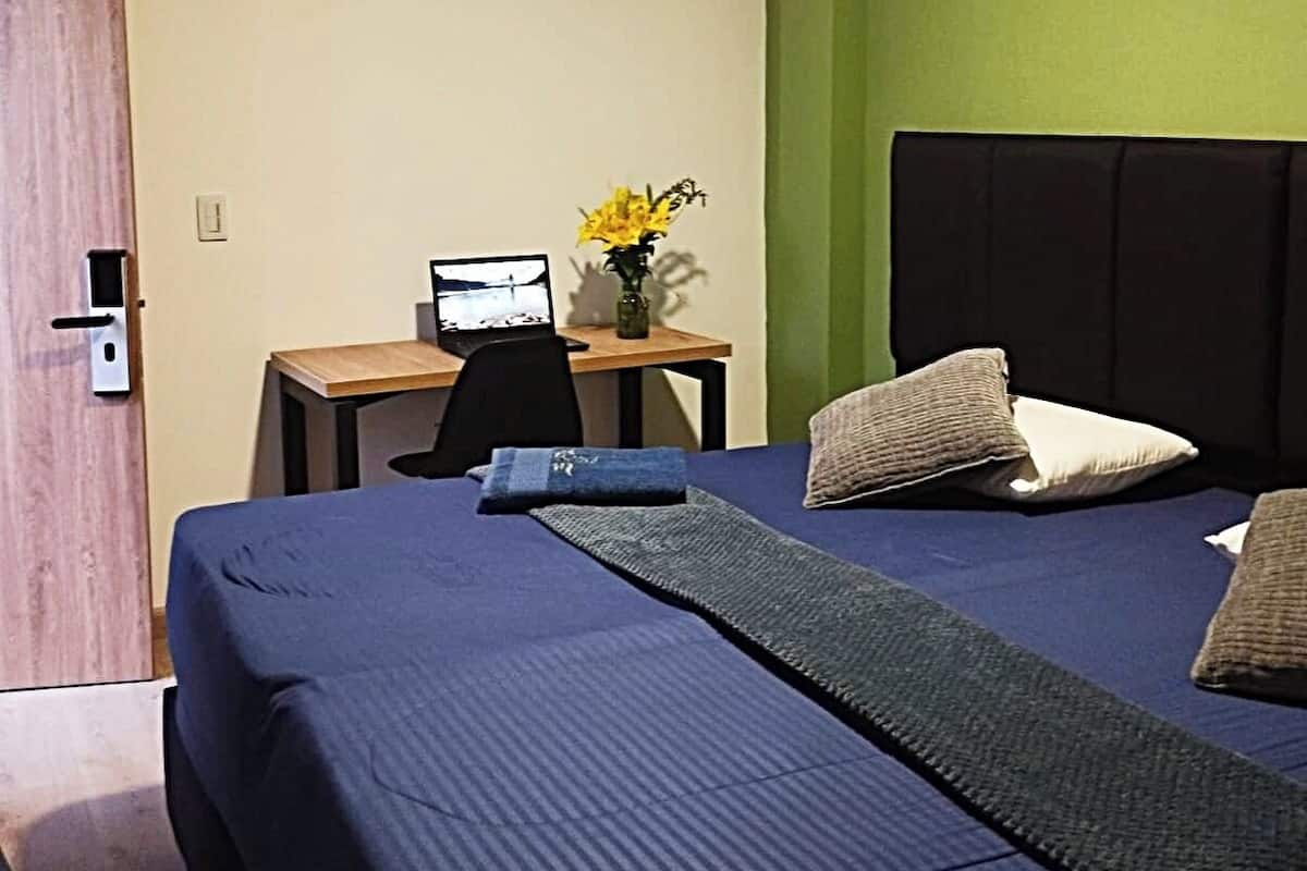 Classic Double Room | Down comforters, desk, free WiFi, bed sheets