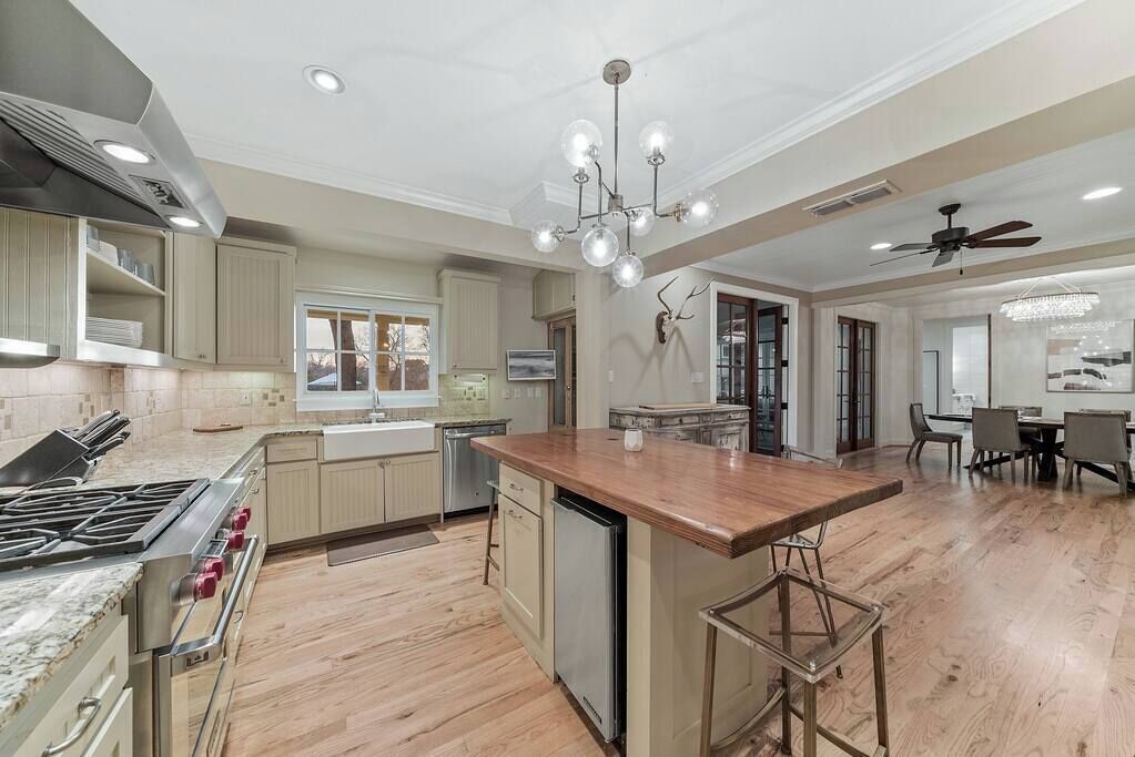 Ferienhaus, Mehrere Betten, Whirlpool, Poolblick (309  E Travis) | Eigene Küche