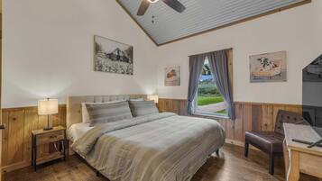 Casa, várias camas, varanda, vista para o jardim (2559 Knopp Yellow) | 3 quartos, individualmente decorados, individualmente mobiliados