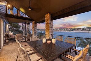 House, Multiple Beds, Hot Tub (18403 Lakepoint Circ) | View from room - Chasing Summer - Private Lakefront Luxury on Lake (Leander)