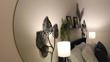 2 dormitorios, escritorio, tabla de planchar con plancha y wifi gratis