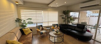 Spacious 4 Bedroom Penthouse with Huge Terrace, Parking, Central Location