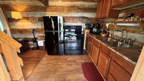 Unclassified image, 5 of 32, button - Frontier Cabin in the heart of Hocking Hills with Wi-Fi & Spectrum TV. (Logan)