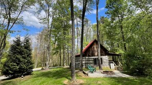Unclassified image, 2 of 32, button - Frontier Cabin in the heart of Hocking Hills with Wi-Fi & Spectrum TV. (Logan)
