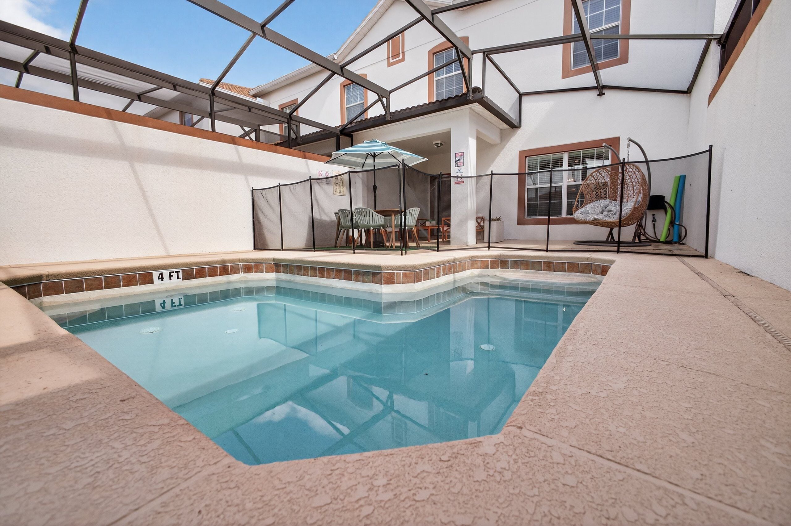 Beheizter Pool