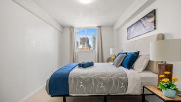 2 chambres, accès au Wi-Fi (inclus), literie fournie