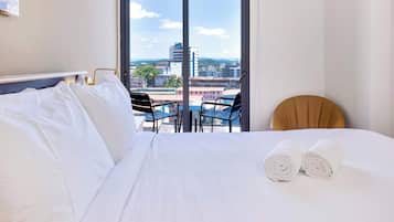 1 bedroom, iron/ironing board, Internet, bed sheets