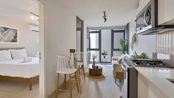 1 habitación, wifi gratis, ropa de cama y acceso para silla de ruedas