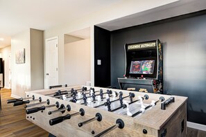 Unclassified image, 5 of 33, button - Shuffleboard~Arcade~Foosball~Spacious for Groups~7 Min to Ruoff (Noblesville)