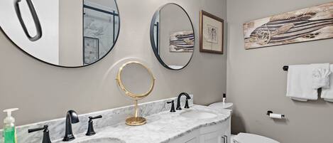 Haartrockner, Handtücher