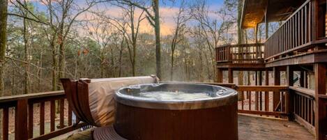 Bain à remous extérieur