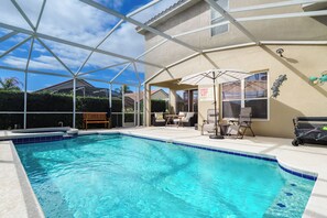 Outdoor pool, a heated pool - Villa Terraza@Tuscan Hills
A 5 bedroom, 4 bathroom Villa with Private Pool & Spa (Davenport)