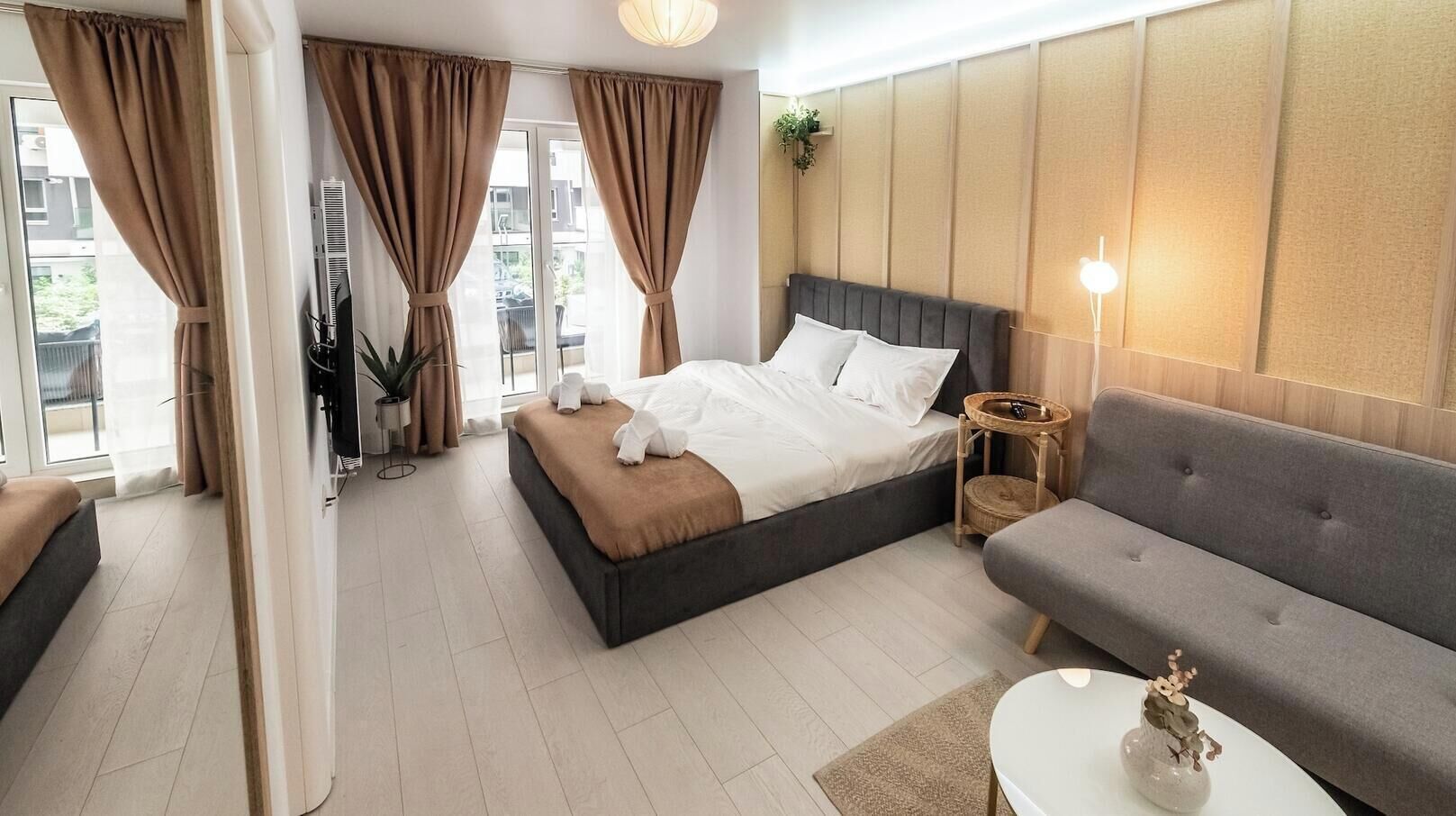 1 habitación, tabla de planchar con plancha, wifi y ropa de cama 