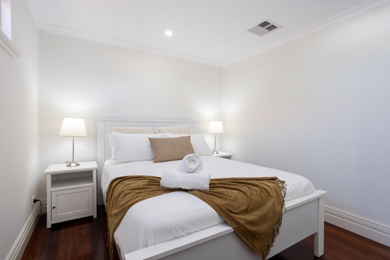 2 bedrooms, iron/ironing board, travel crib, WiFi