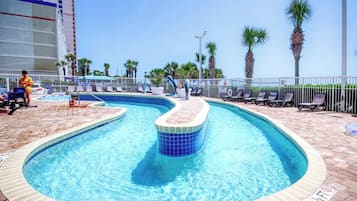 Indoor pool, outdoor pool
