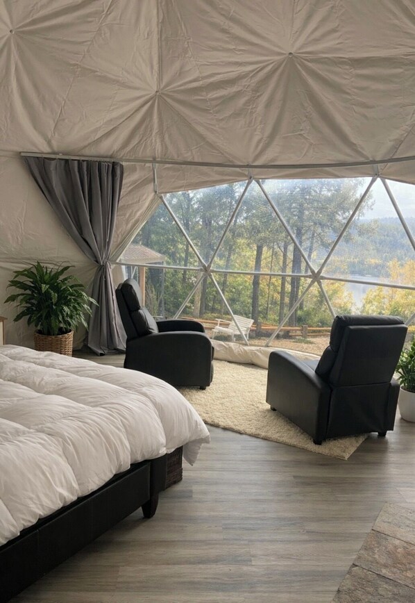 1 habitación y ropa de cama 