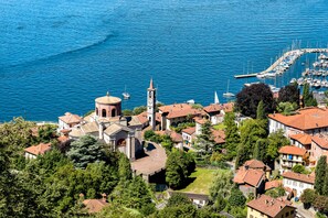 Aerial view - Asia Apartment: 2BR in Laveno Center, Laveno Mombello, Italy (Laveno Mombello)