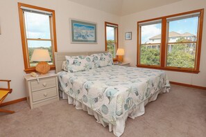6 bedrooms, free WiFi, bed sheets - SEA ESCAPE - 6 BR Oceanside Home w/Private Pool, Hot Tub, Elevator (Duck)