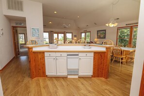 Dining - SEA ESCAPE - 6 BR Oceanside Home w/Private Pool, Hot Tub, Elevator (Duck)
