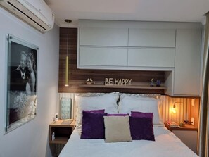 2 bedrooms, iron/ironing board, WiFi, bed sheets - 2 Bedrooms Fantastic/Metropolitan (Goiânia)