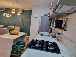 Private kitchen - 2 Bedrooms Fantastic/Metropolitan (Goiânia)