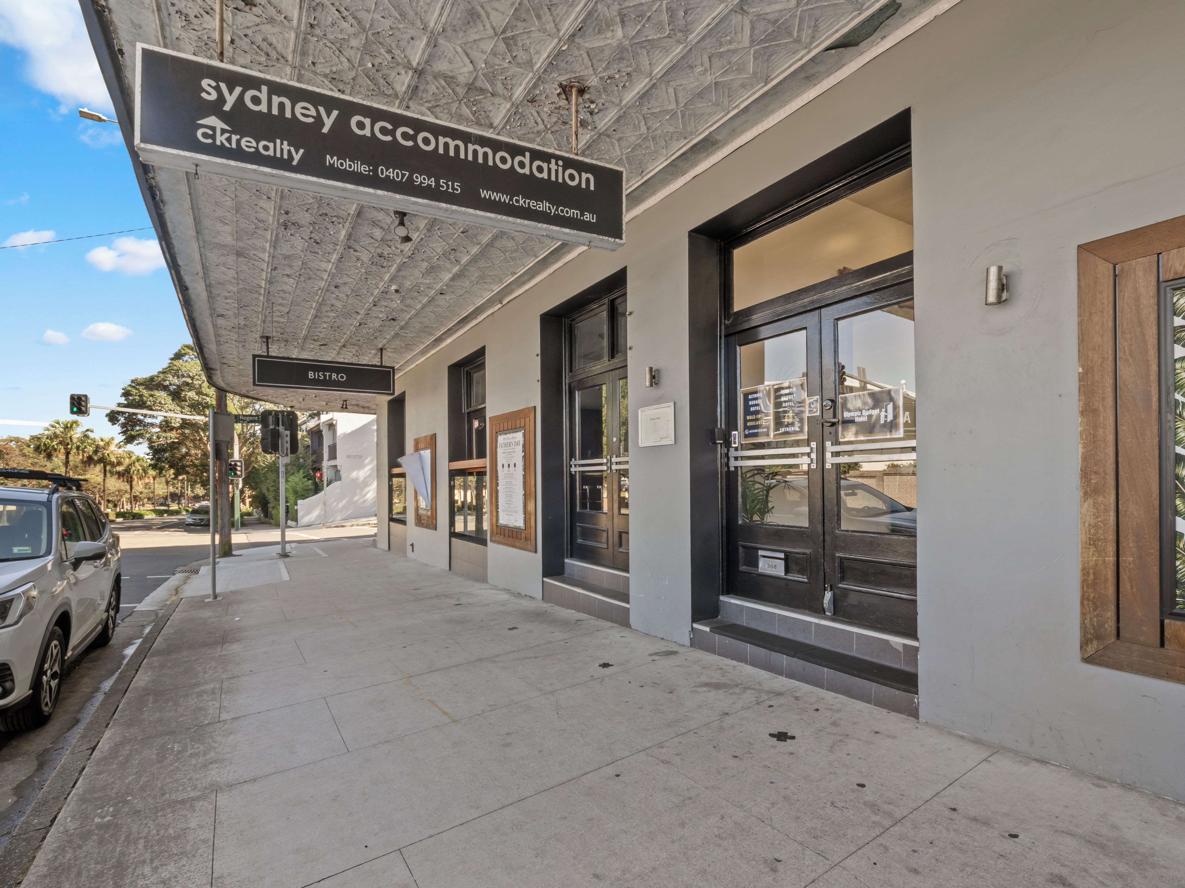 Front of property