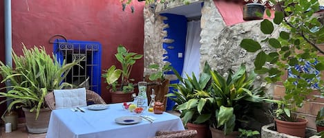 Restauration en plein air