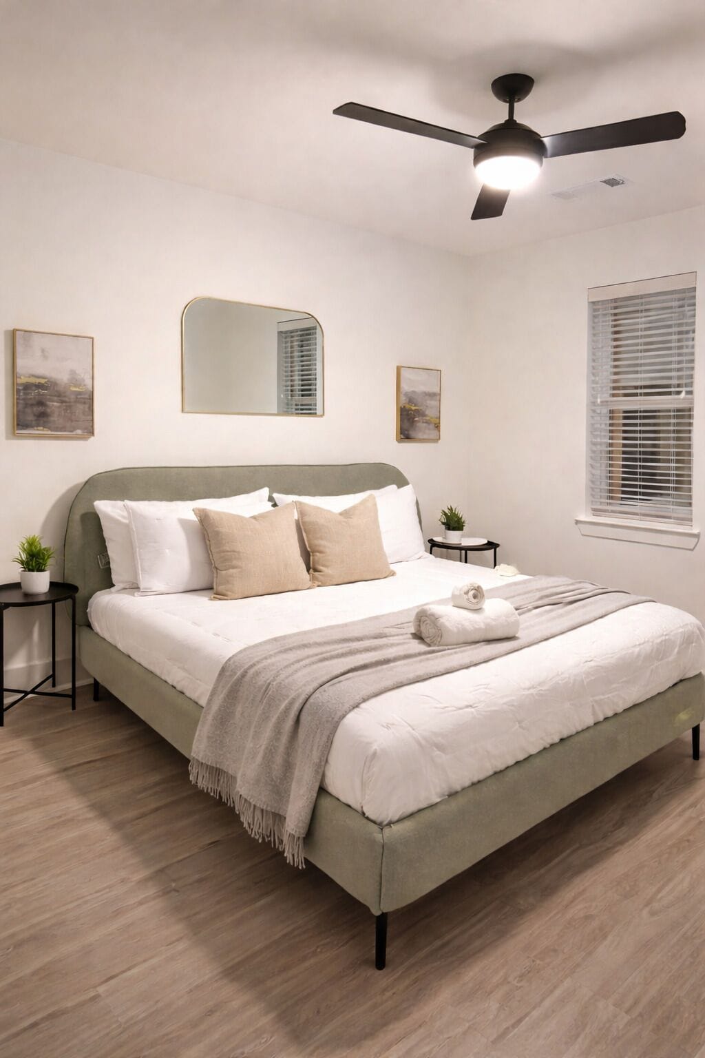 1 bedroom, iron/ironing board, Internet, bed sheets