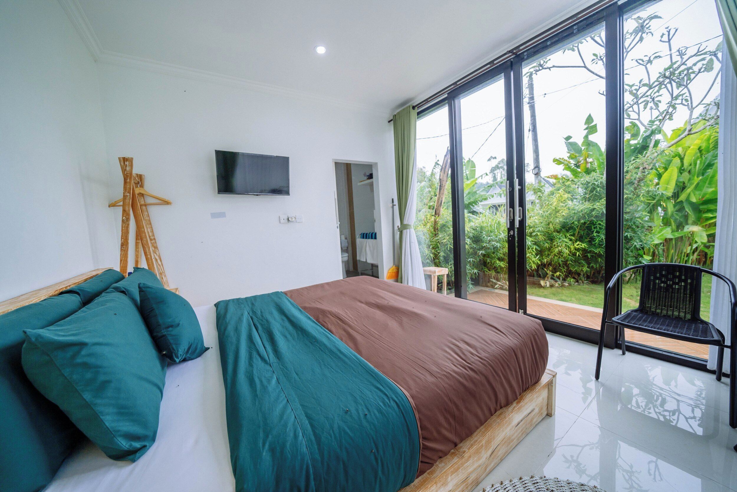 Vila, pemandangan kebun