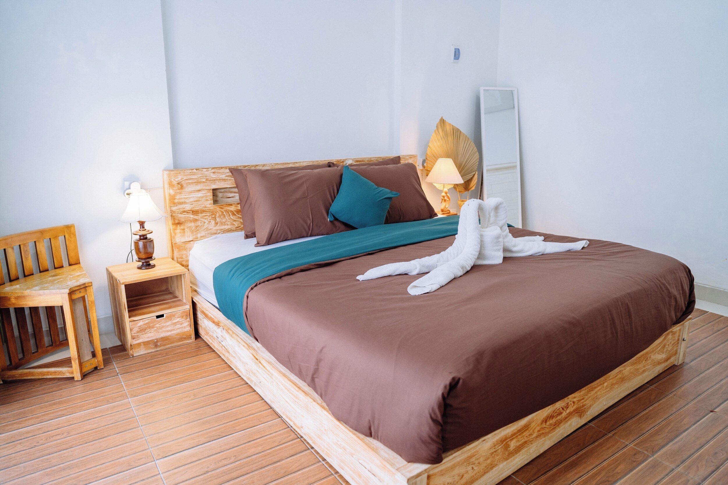 Vila, pemandangan kolam renang | Meja kerja, Wi-Fi gratis, dan seprai linen