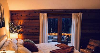 Architectural Hexagon Cabin • Modern Cozy Retreat