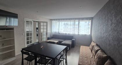 Premium appartement 7 single beds for groups